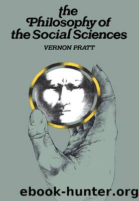 Philosophy and the Social Sciences by Vernon Pratt