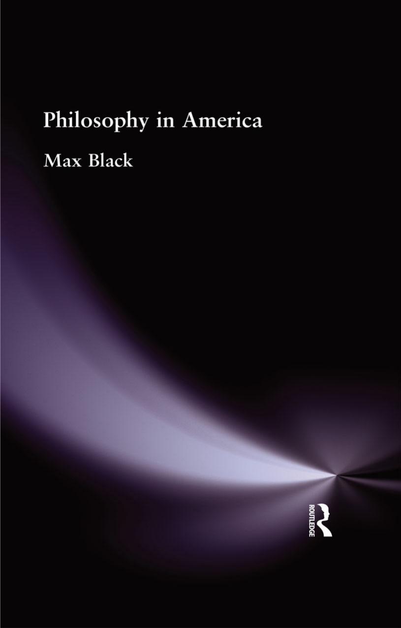 Philosophy in America by Black Max