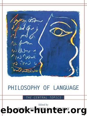 Philosophy of Language by Unknown