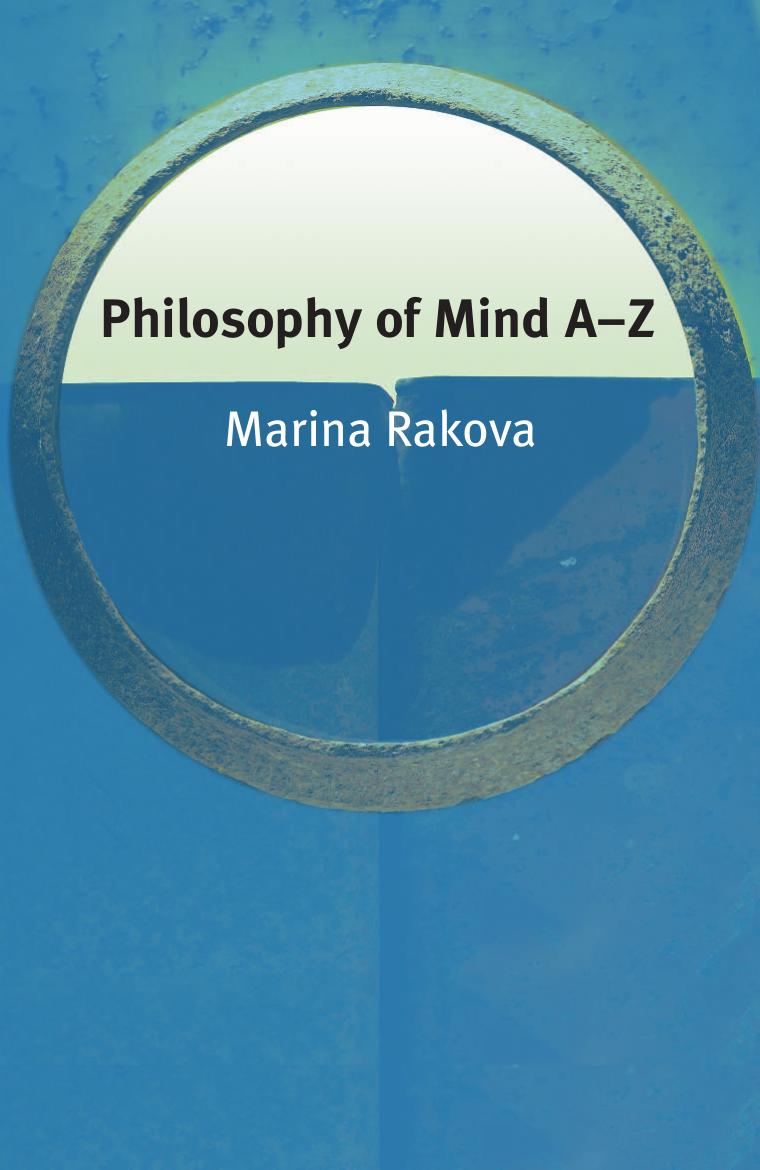 Philosophy of Mind A-Z by Rakova Marina