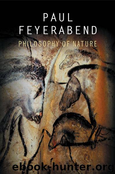Philosophy of Nature by Feyerabend Paul K.;