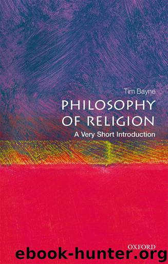 Philosophy of Religion by Tim Bayne