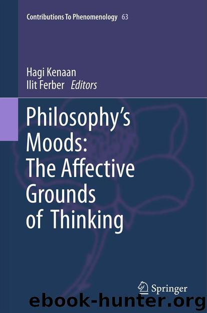 Philosophy's Moods: The Affective Grounds of Thinking by Hagi Kenaan & Ilit Ferber