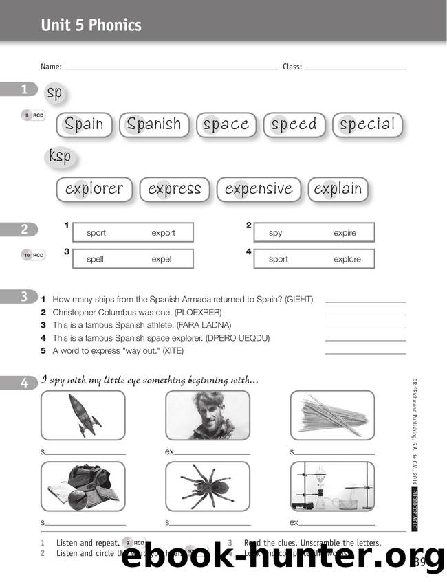 Phonics Worksheets B6 by salcantara
