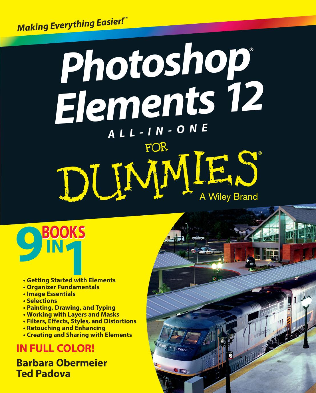 Photoshop Elements 12 All-in-One For Dummies by Barbara Obermeier Ted Padova