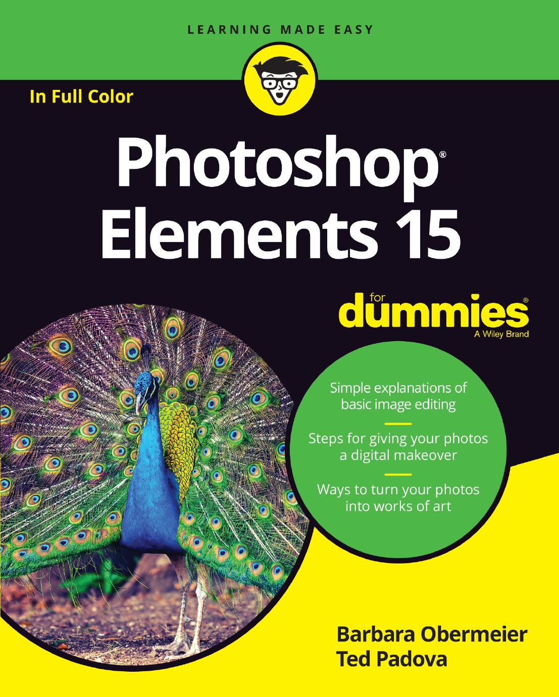 Photoshop Elements 15 for Dummies by Obermeier Barbara;Padova Ted
