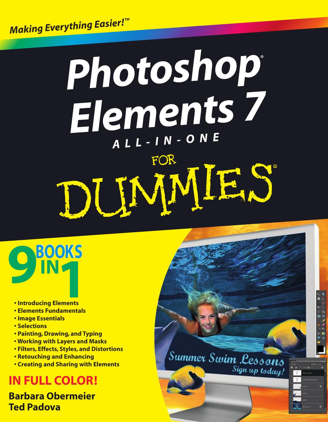 Photoshop elements 7 all-in-one for dummies by Barbara Obermeier Ted Padova