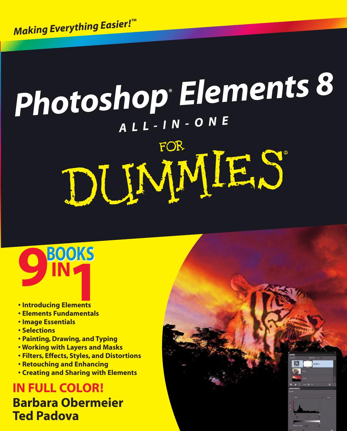 Photoshop elements 8 all-in-one for dummies by Barbara Obermeier; Ted Padova