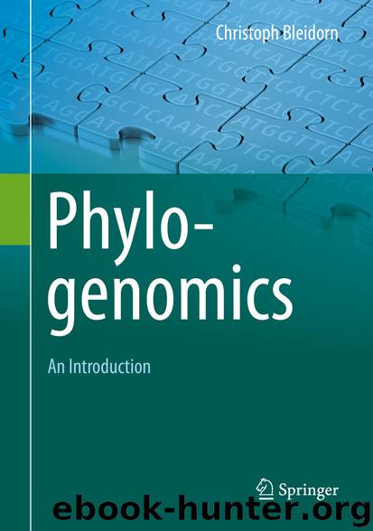 Phylogenomics by Christoph Bleidorn