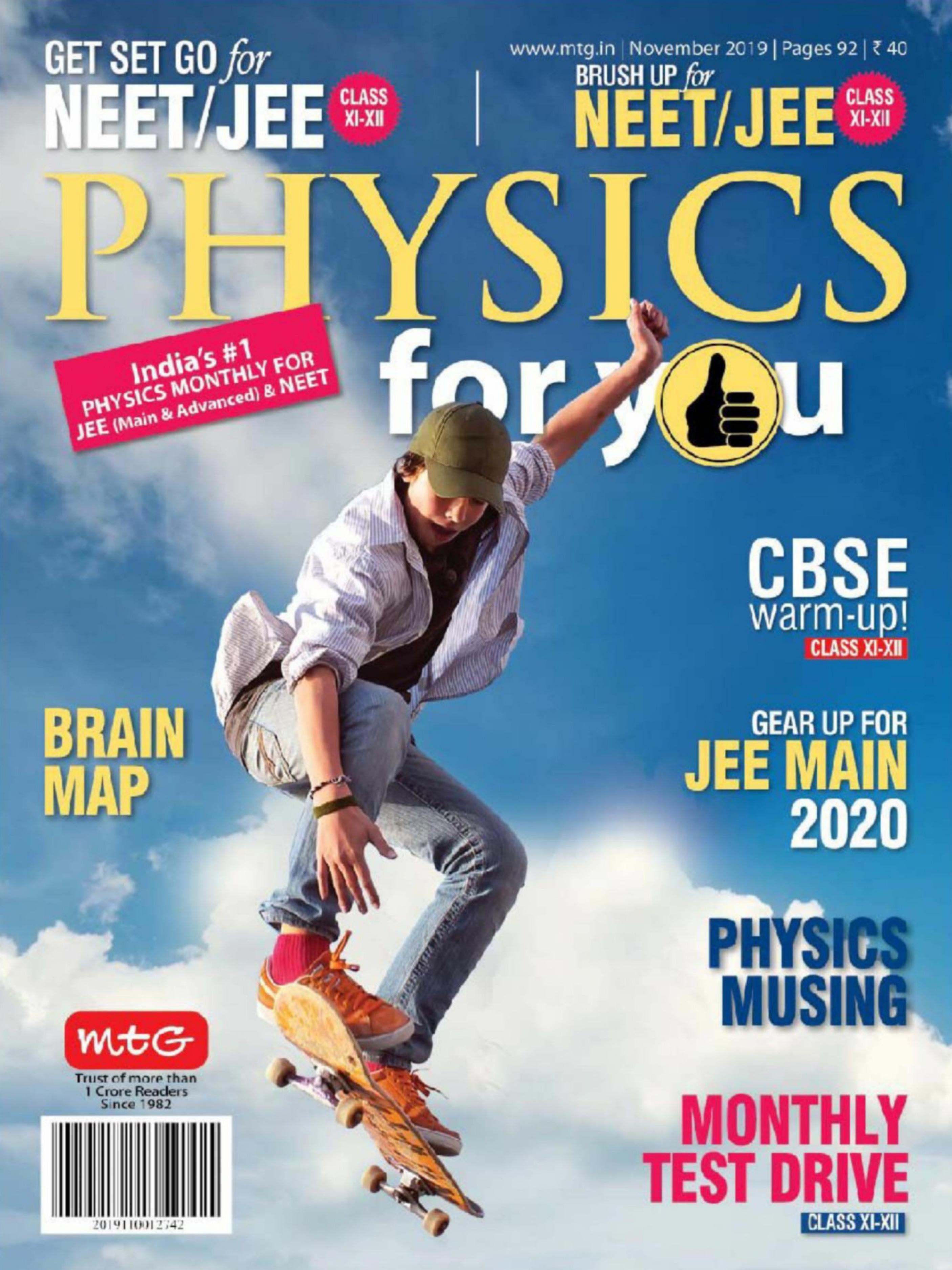 Physics For You by November 2019