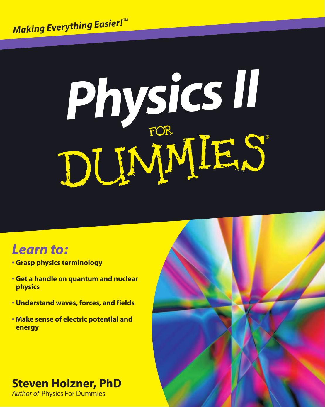 Physics II for Dummies by Unknown