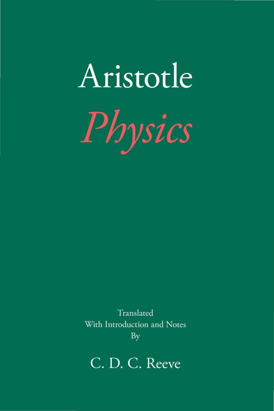 Physics by Aristotle