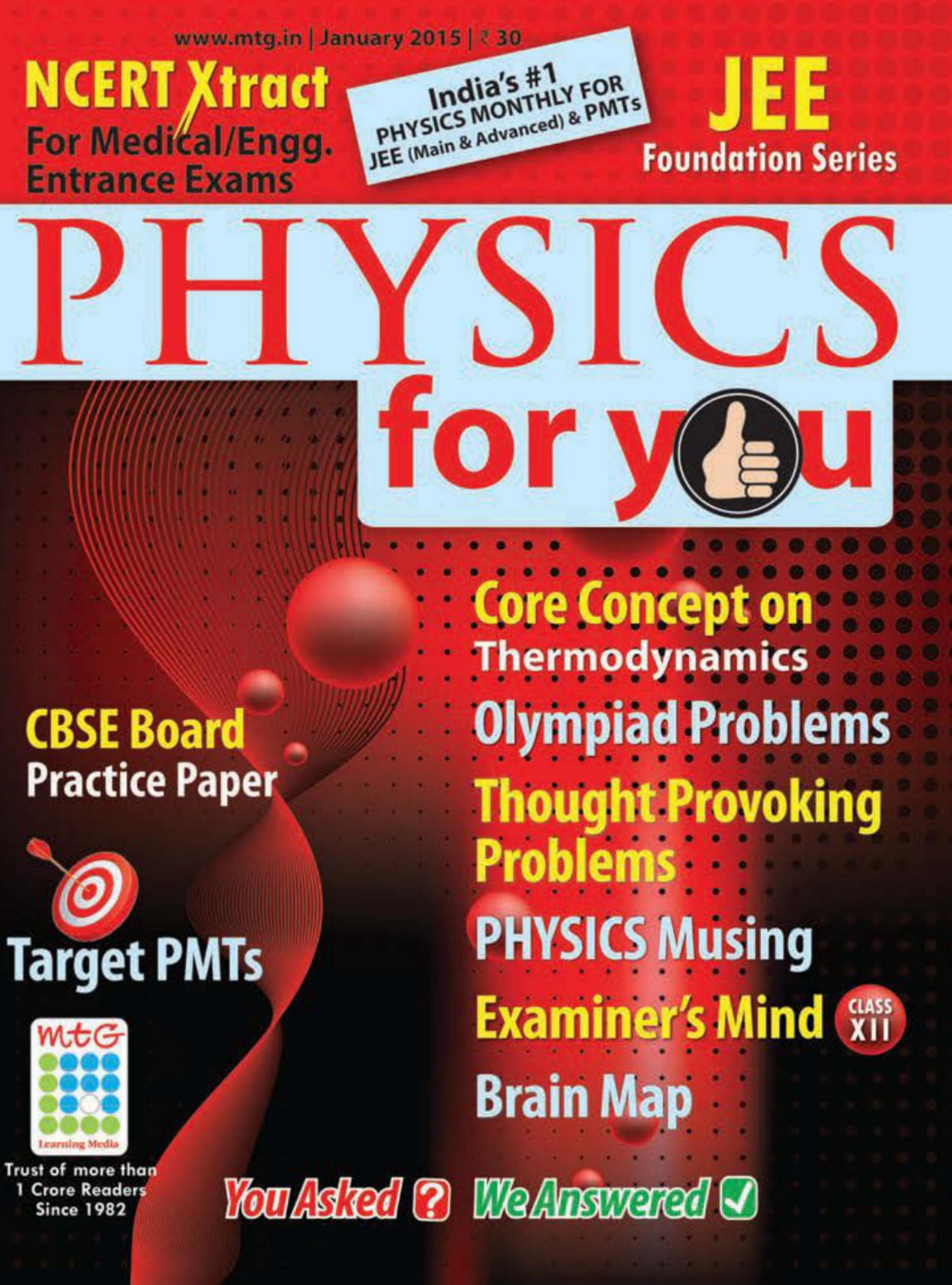 Physics for You - January 2015 by Various