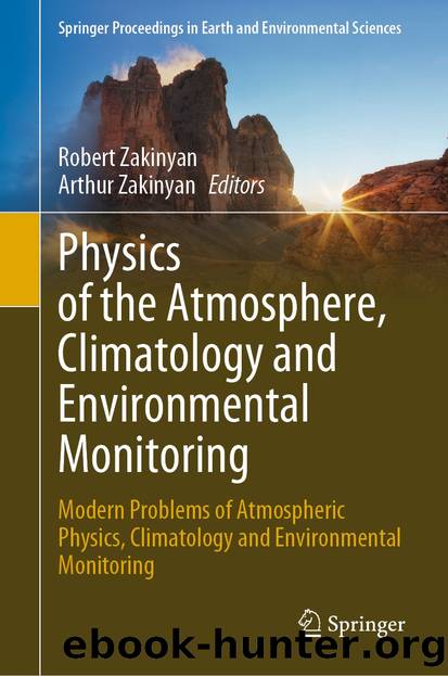 Physics of the Atmosphere, Climatology and Environmental Monitoring by Unknown