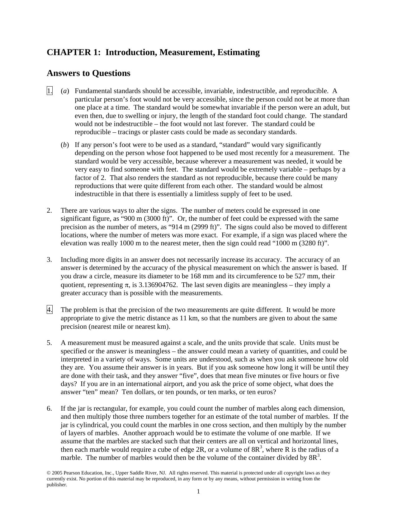 Physics: Student Study Guide With Selected Solutions Vol. 1 6th Edition by Joe Boyle