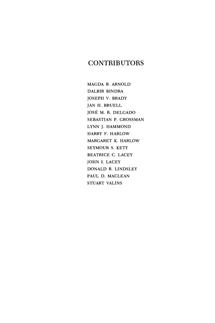 Physiological Correlates of Emotion by Perry Black (Eds.)