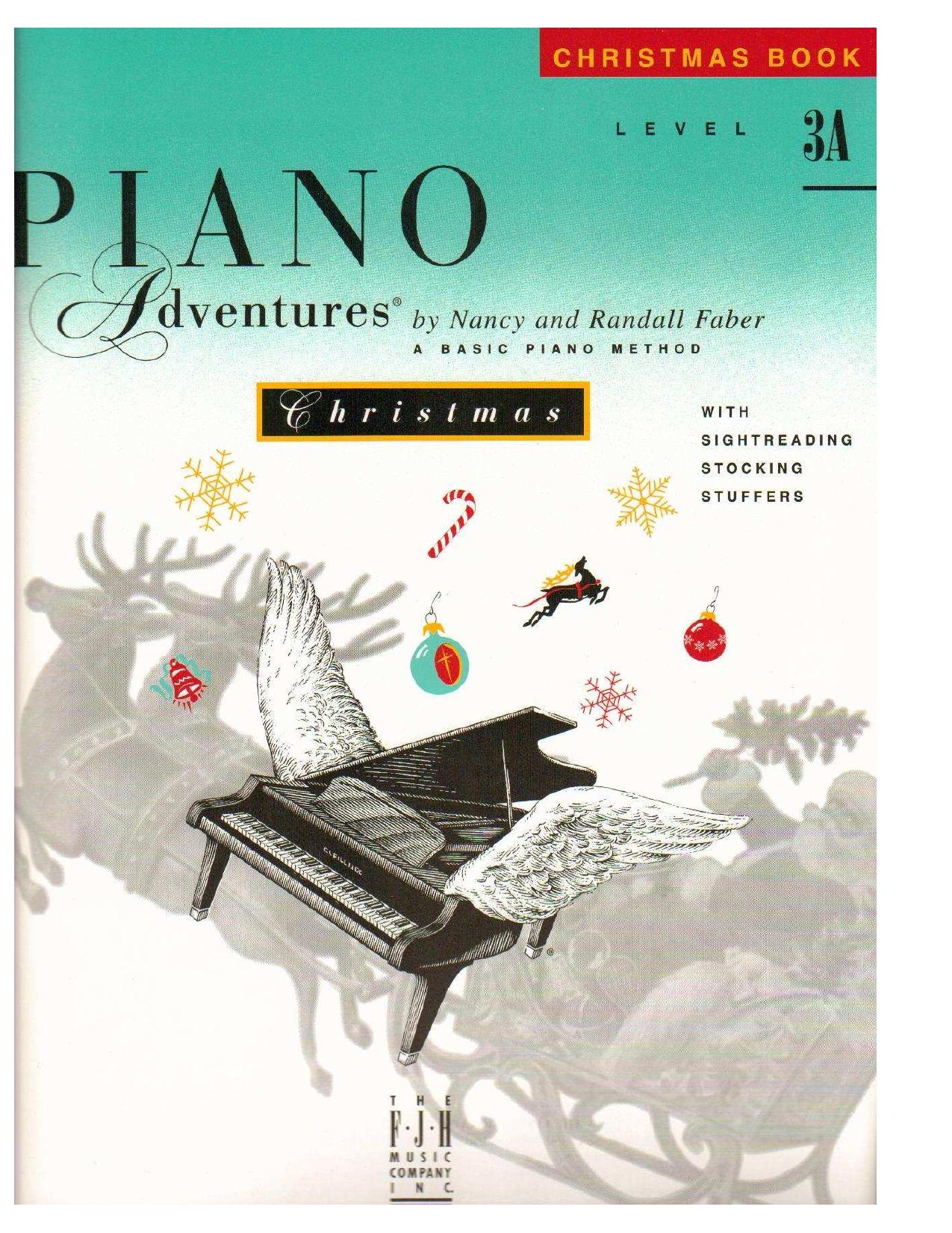 Piano Adventures. Christmas book. Level 3a by Faber Randall Faber Nancy