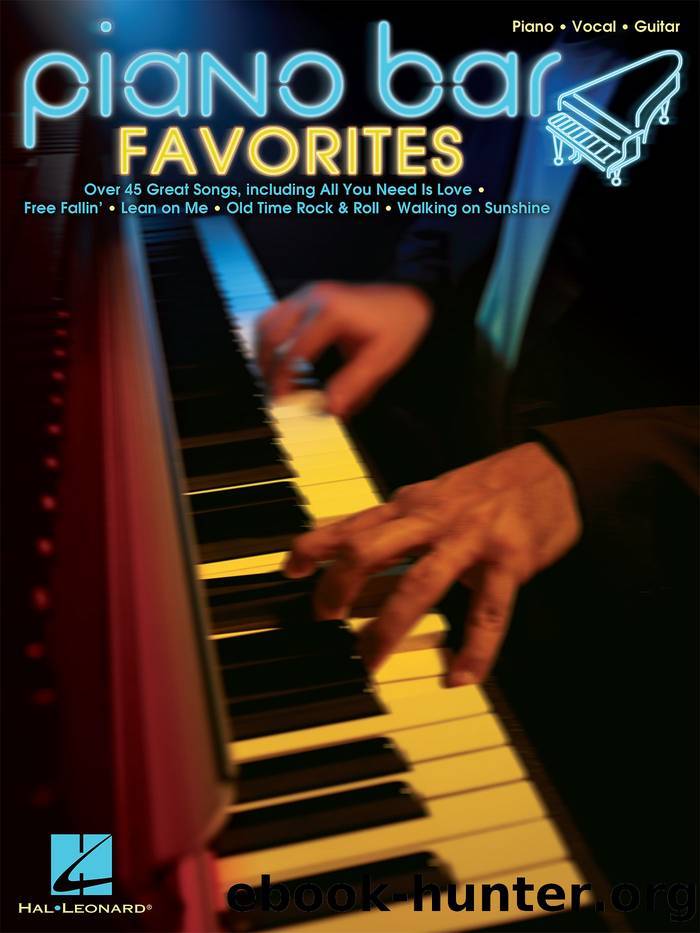 Piano Bar Favorites Songbook by Hal Leonard Corp