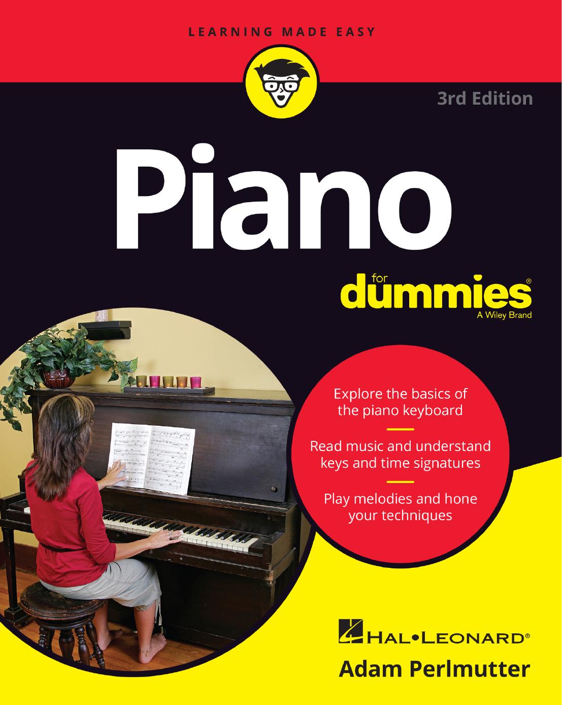 Piano For Dummies (For Dummies (Music)) by Unknow