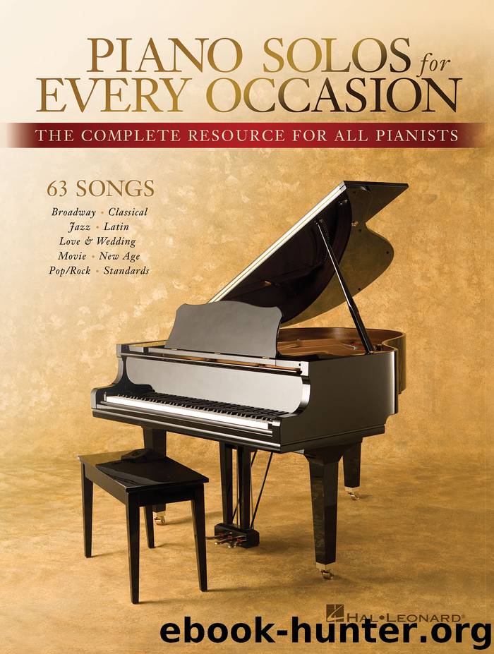 Piano Solos for Every Occasion by Hal Leonard Corp