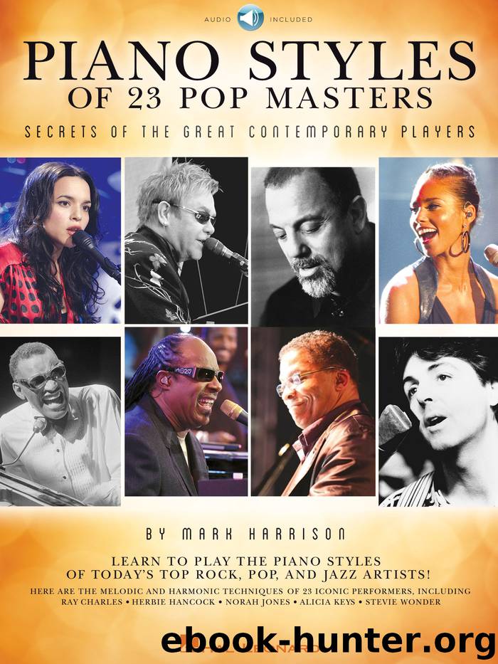 Piano Styles of 23 Pop Masters by Mark Harrison