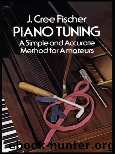 Piano Tuning: A Simple and Accurate Method for Amateurs by J. Cree Fischer