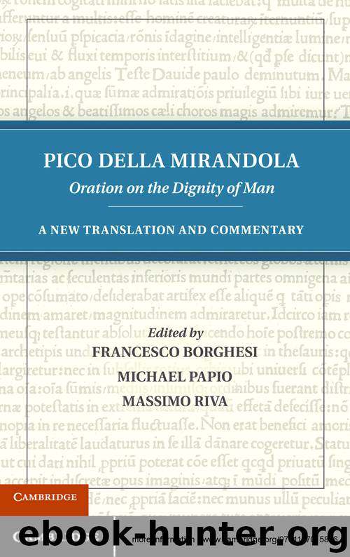 Pico della Mirandola by Francesco Borghesi & Michael Papio & Massimo Riva
