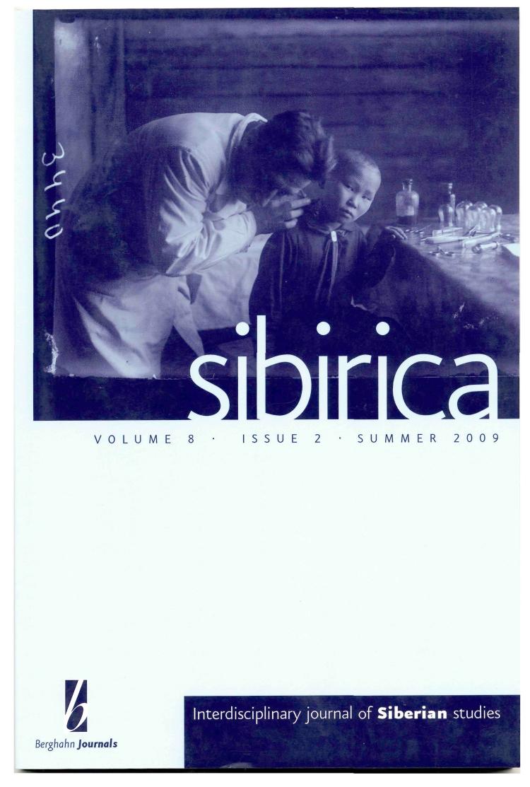 Picturing Central Siberia: The Digitization and Analysis of Early Twentieth-Century Central Siberian Photographic collections by Unknown