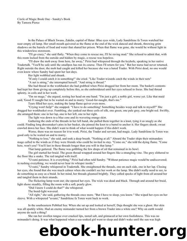 Pierce, Tamora - Circle Of Magic 01 by Pierce Tamora