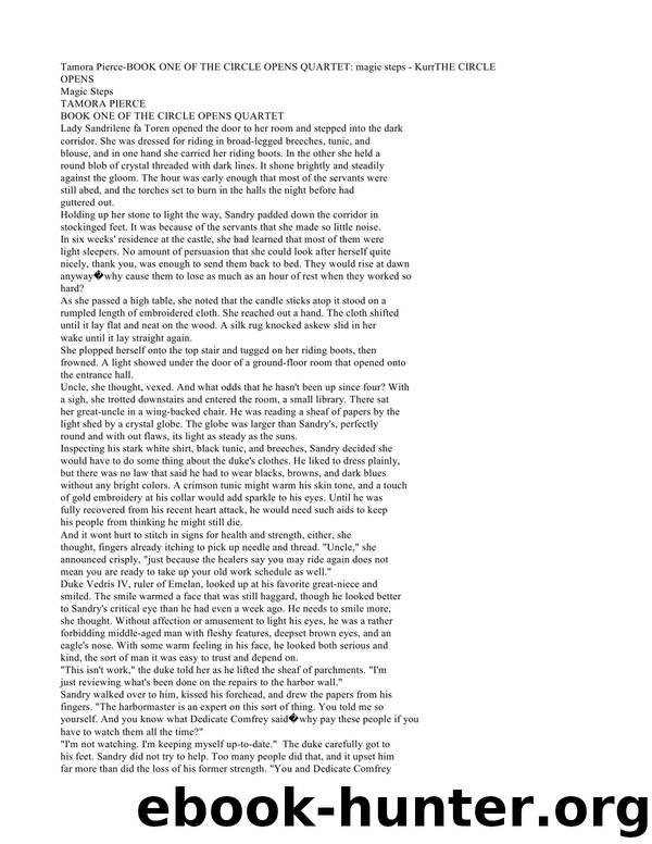 Pierce, Tamora - The Circle Opens 01 by Pierce Tamora