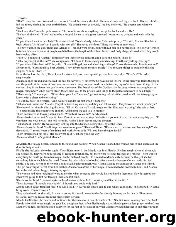 Pierce, Tamora - The Song Of The Lioness Quartet 01 - Alanna by Pierce Tamora