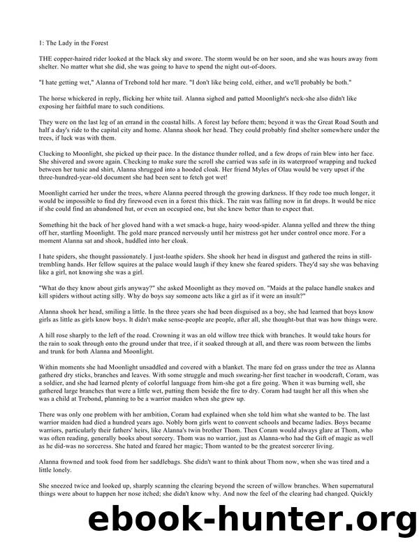 Pierce, Tamora - The Song Of The Lioness Quartet 02 - Alanna by Pierce Tamora