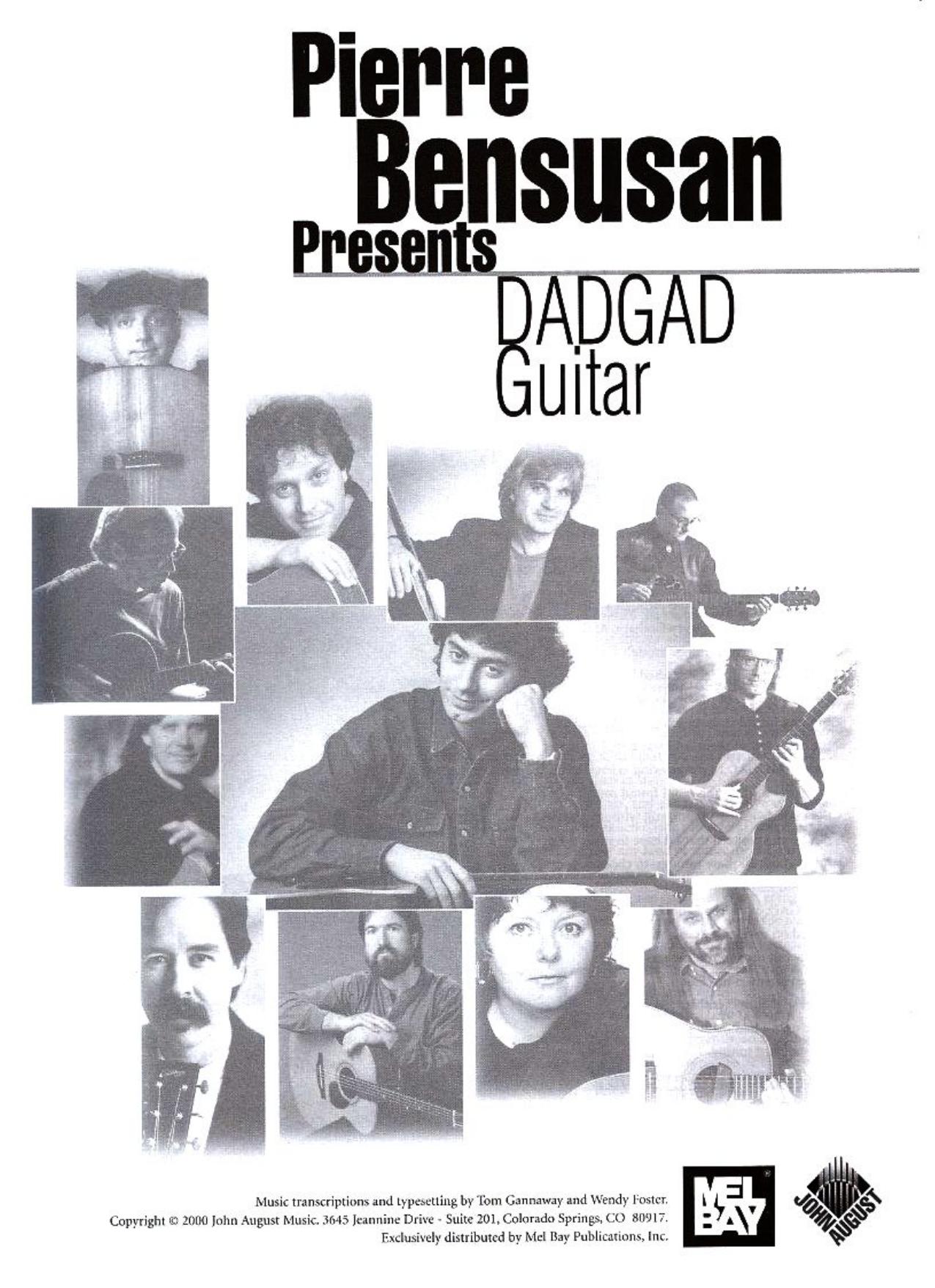 Pierre Bensusan Presents DADGAD Guitar by Unknown