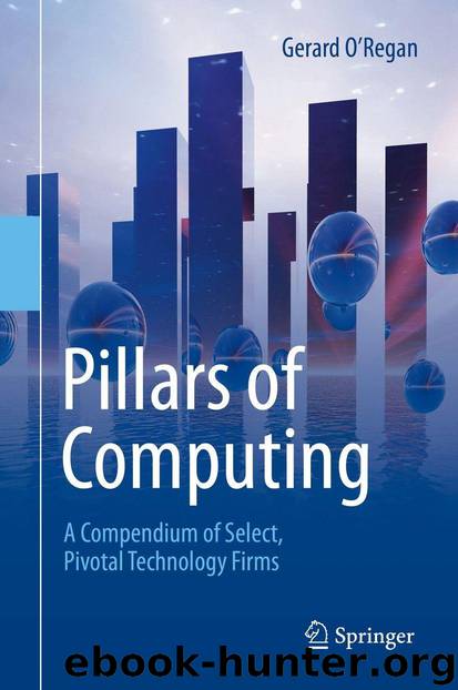 Pillars of Computing: A Compendium of Select, Pivotal Technology Firms by O'Regan Gerard