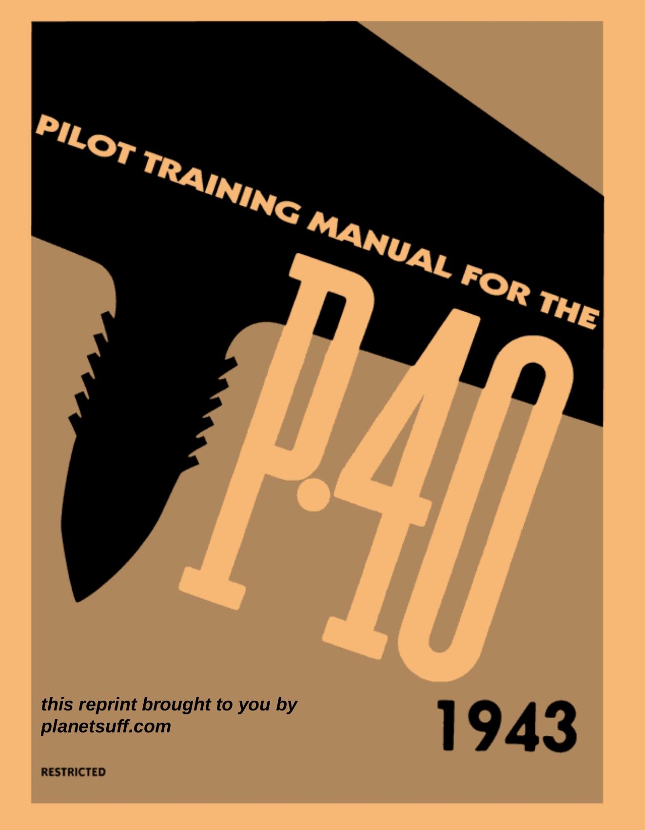 Pilots Manual P-40 Pilot Trainig Manual by Язык
