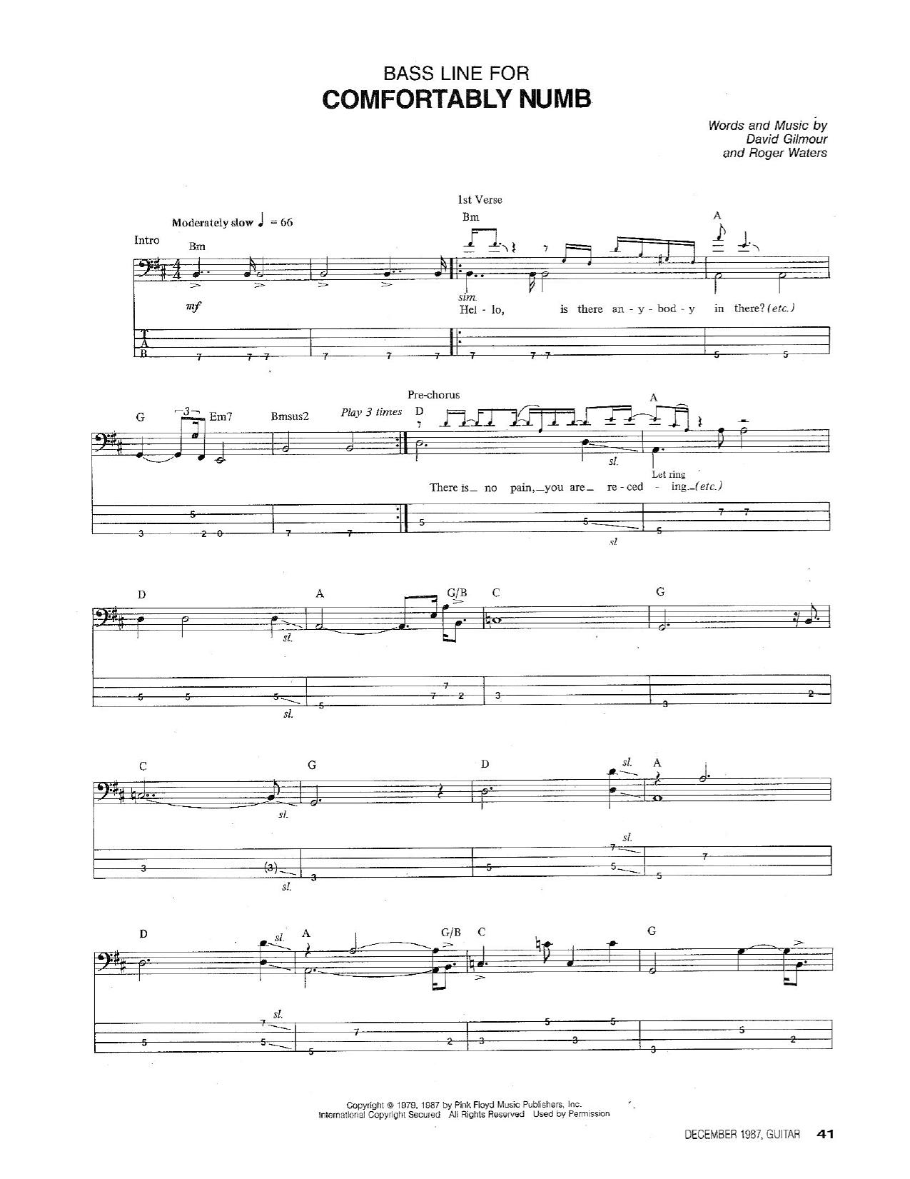Pink Floyd - Comfortably Numb by MaX fRaK