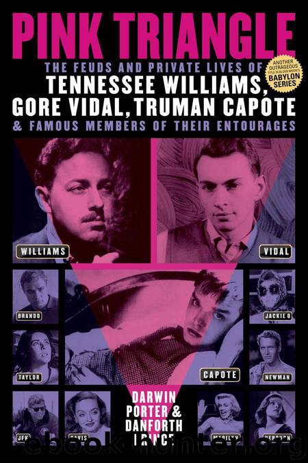 Pink Triangle: The Feuds and Private Lives of Tennessee Williams, Gore Vidal, Truman Capote, and Famous Members of Their Entourages (Blood Moon's Babylon Series) by Darwin Porter & Danforth Prince