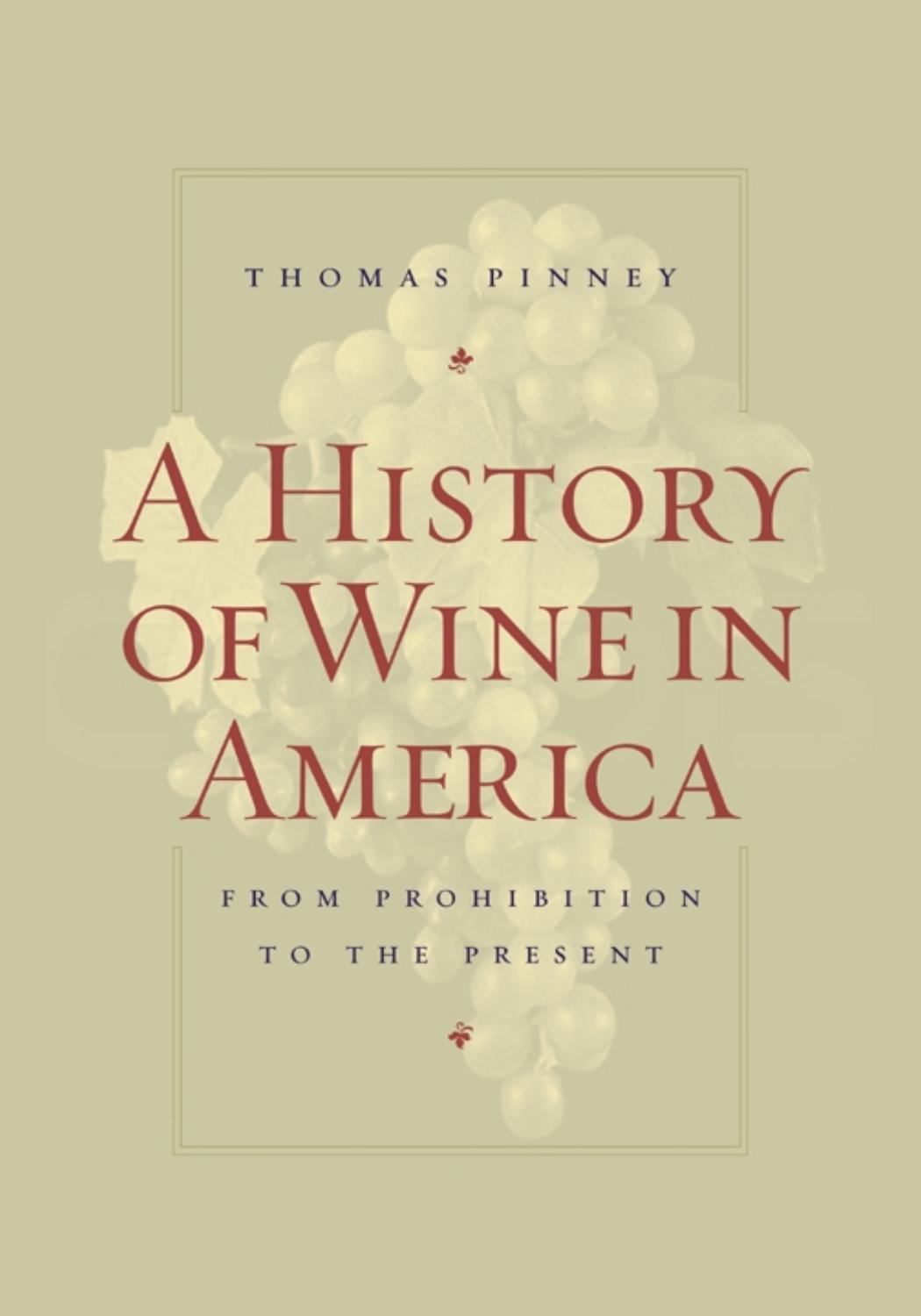 Pinney,A History of Wine by Mac 9