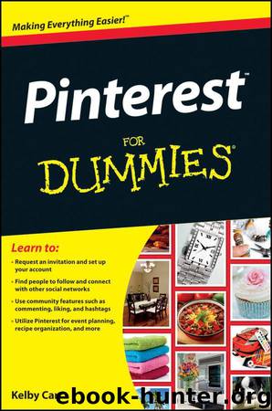 Pinterest For Dummies by Carr Kelby