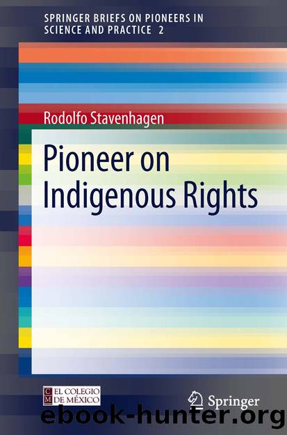 Pioneer on Indigenous Rights by Rodolfo Stavenhagen