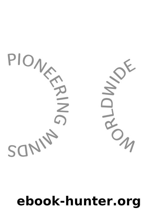 Pioneering Minds Worldwide : On the Entrepreneurial Principles of the Cultural and Creative Industries by Giep Hagoort; Aukje Thomassen; Rene Kooyman