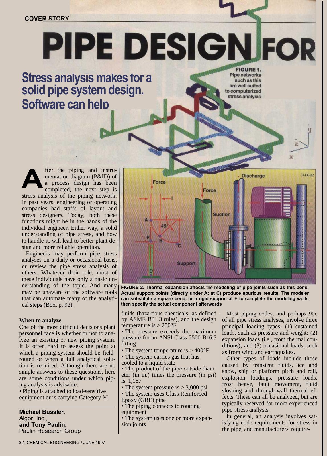 Pipe Design For Robust Systems by Luis Miguel