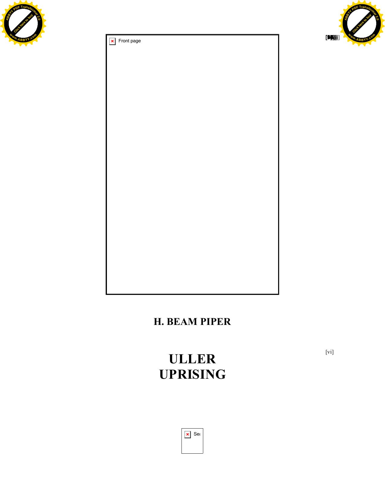 Piper, H Beam - Future History 05 by Uller Uprising