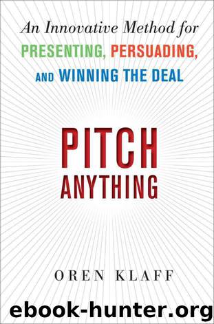 Pitch Anything by Klaff Oren