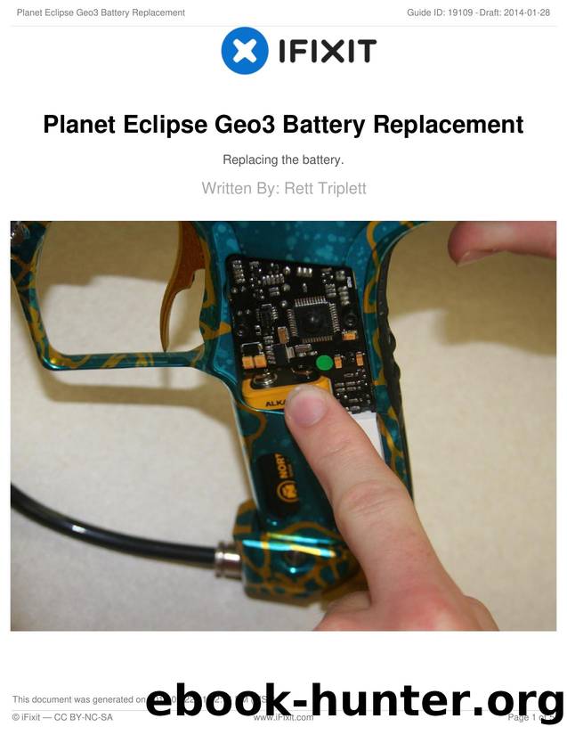 Planet Eclipse Geo3 Battery Replacement by Unknown