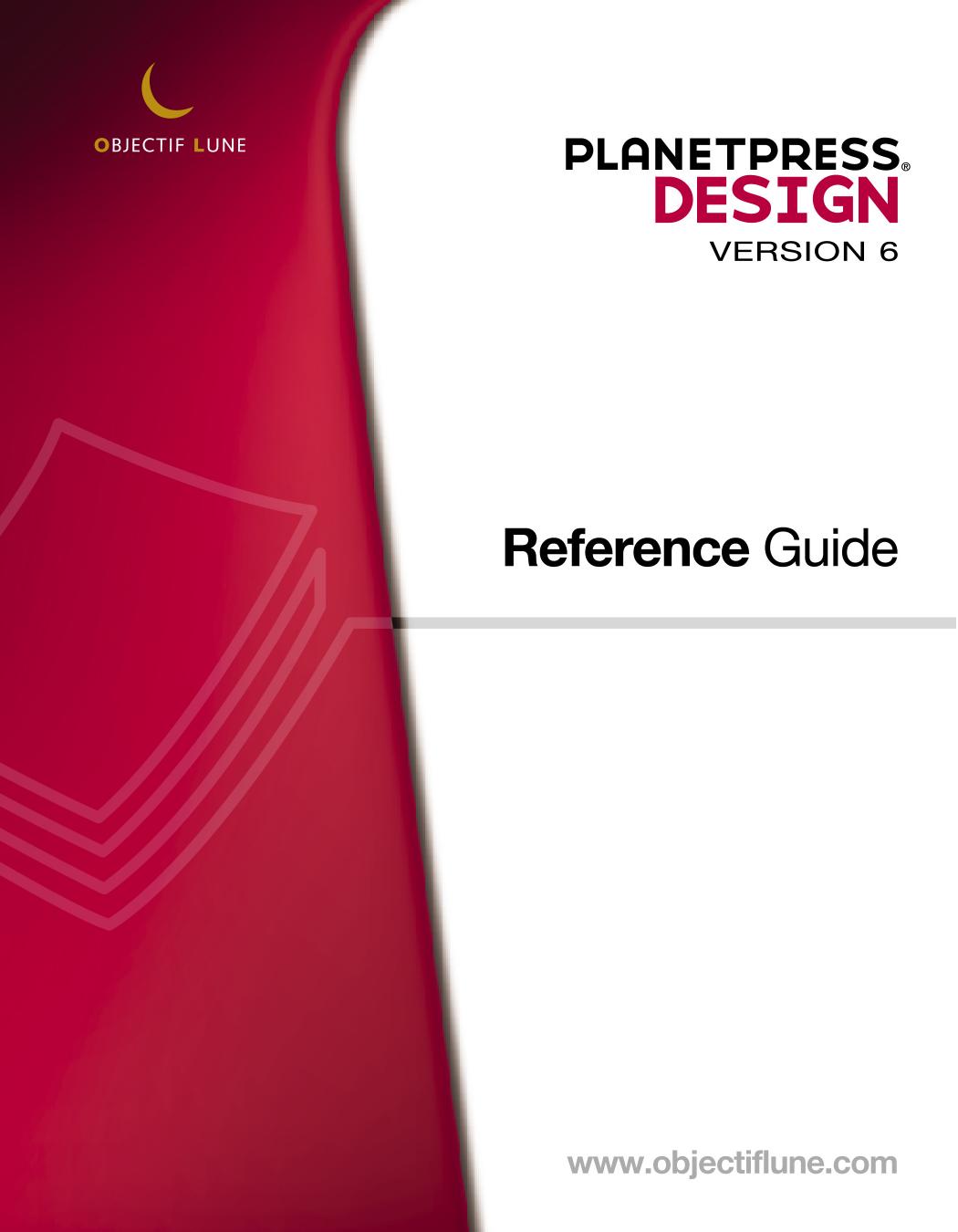 Planet Press Design Guide by Convivio