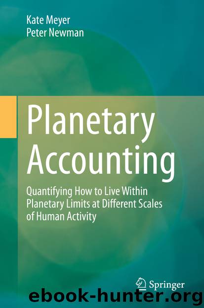 Planetary Accounting by Kate Meyer & Peter Newman