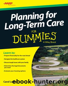 Planning For Long-Term Care For Dummies by Levine