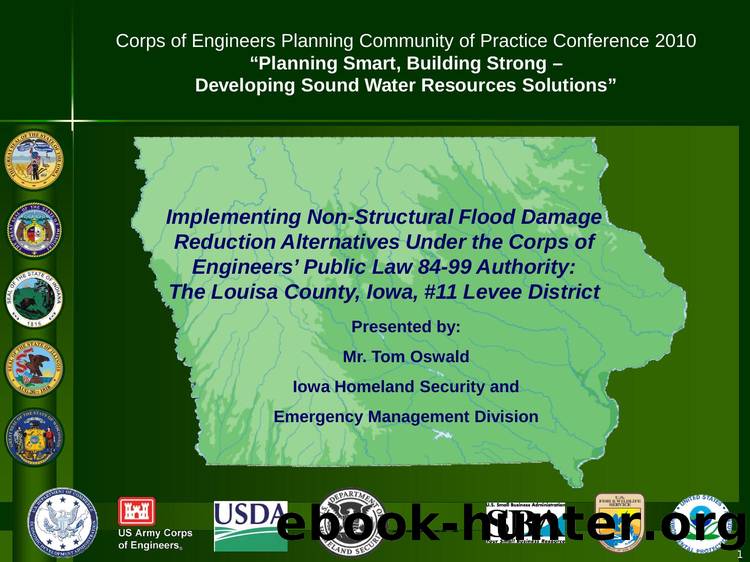 Planning Smart, Building Stron - Developing Sound Water Resoures Solutions by Tom Oswald