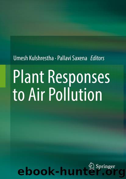 Plant Responses to Air Pollution by Umesh Kulshrestha & Pallavi Saxena